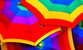 Цветные зонтики