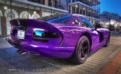 Фиолетовый Dodge Viper GTS