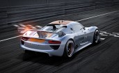 Красивый Porsche 918 RSR