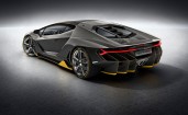 Lamborghini Centenario 2016 сзади
