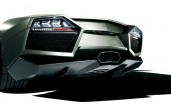 Lamborghini Reventon, вид на задние фары