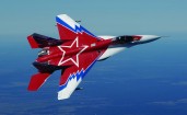 МиГ-29 с красным верхом
