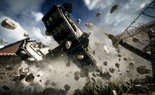 Осколки камней под гусеницами танка, Battlefield 1