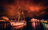 Парусная лодка в Сиднее