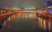 Подсветка ночной Москвы