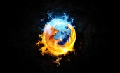 Прикольный логотип Firefox