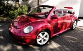 Розовый VW Жук