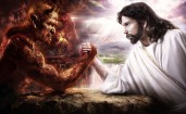 Схватка Иисуса и Дьявола