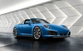 Синий Porsche Targa 4
