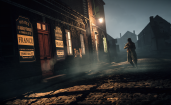 Солдат ночью на улице города, Battlefield 1