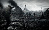 Солдаты на разбомбленной земле, Battlefield 1