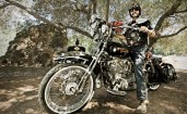 Старый Harley Davidson