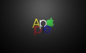 Текстовый логотип Apple