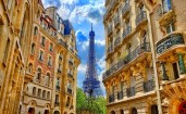 Вид с парижской улицы