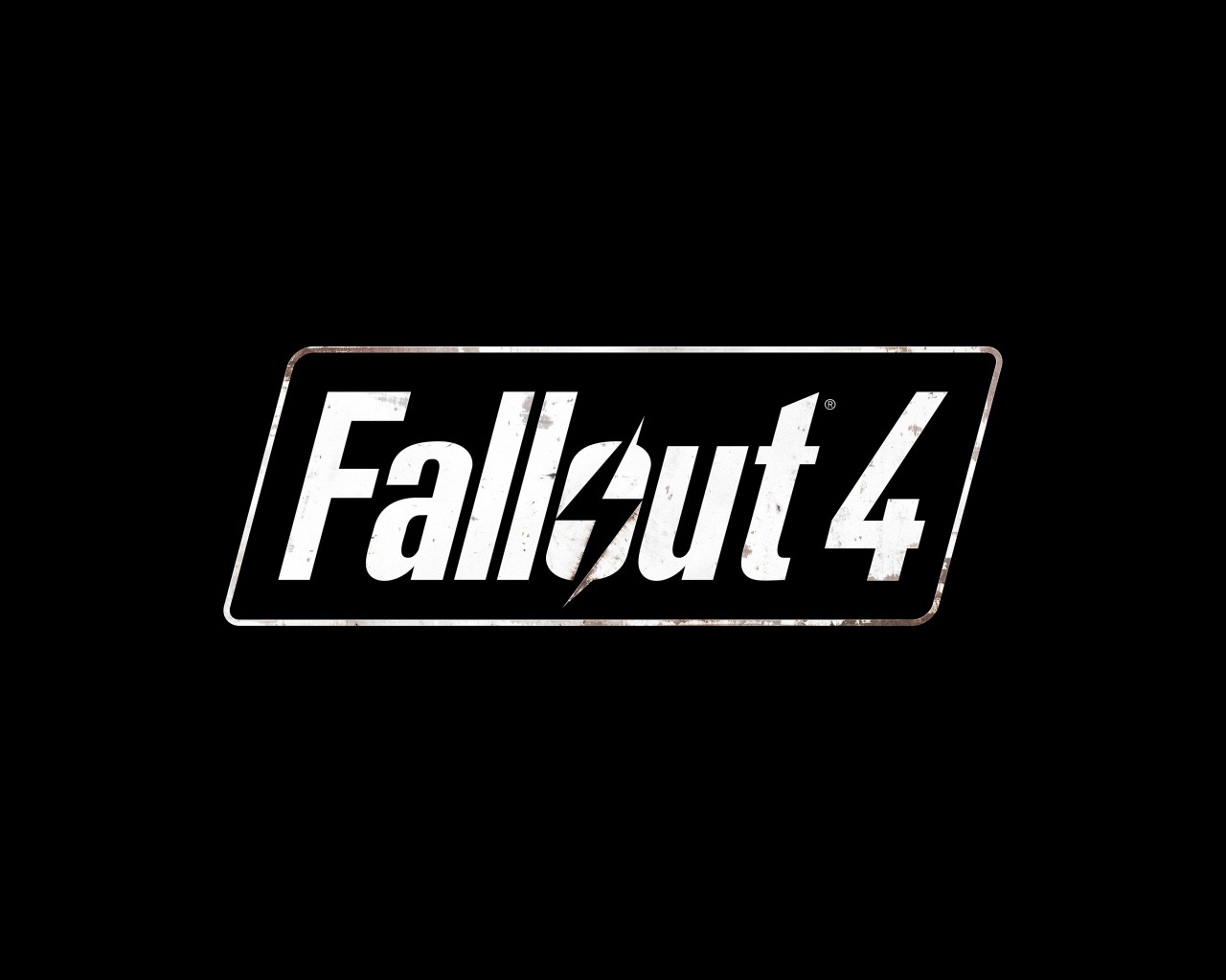 Логотип Fallout 4 1280x1024