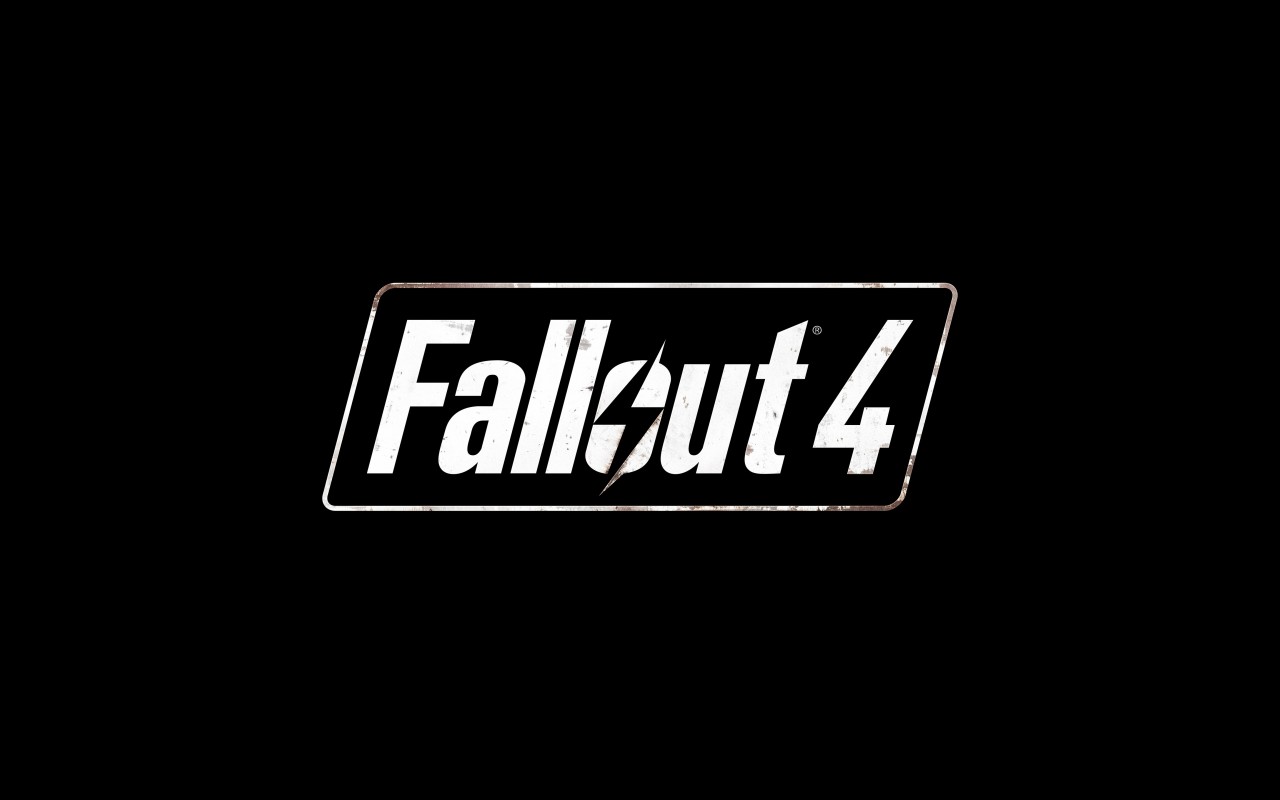 Логотип Fallout 4 1280x800