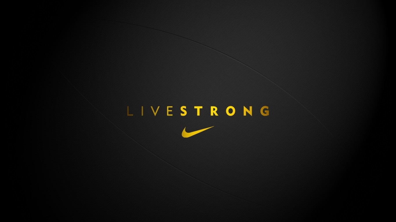 Live Strong Nike 1366x768