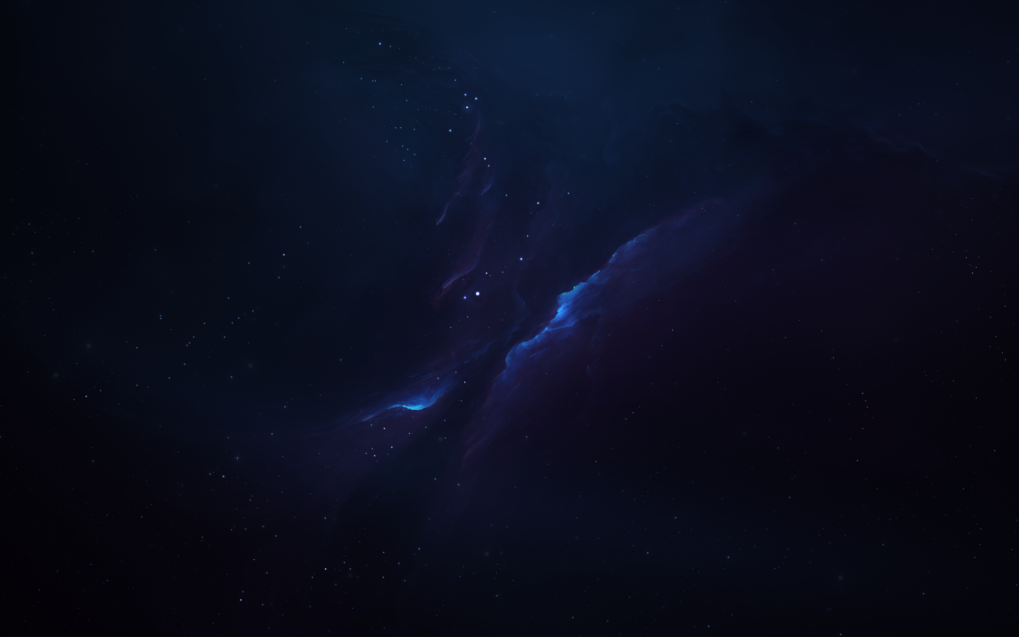 Синяя туманность 1440x900