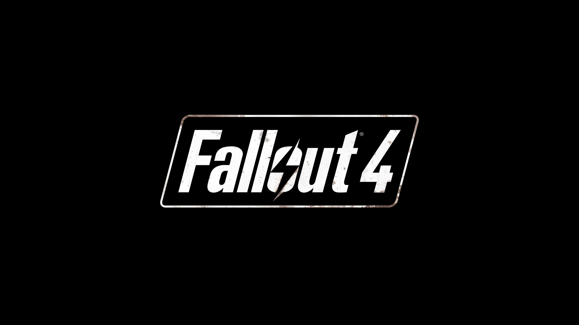 Логотип Fallout 4 1920x1080