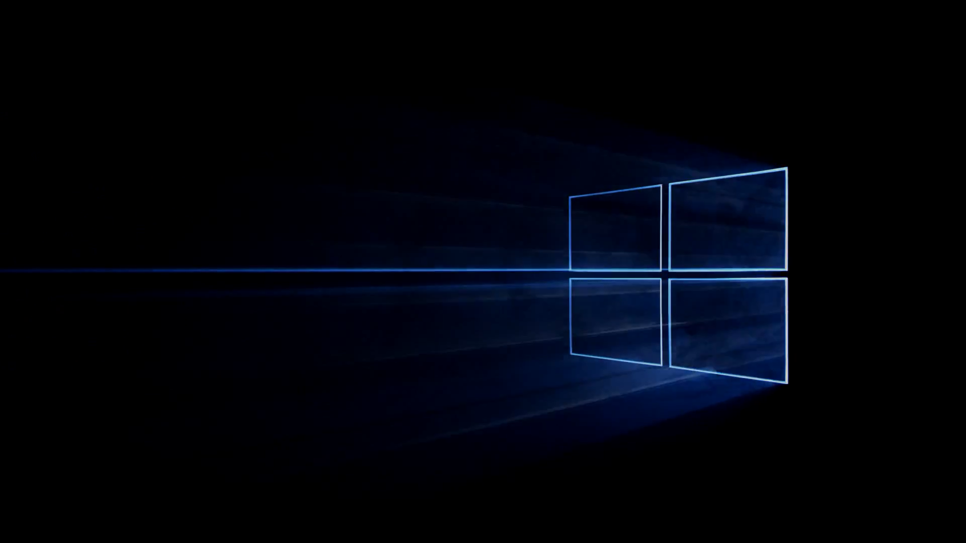 Логотип Windows на темном фоне 1920x1080