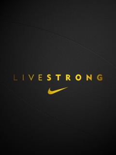 Live Strong Nike 240x320