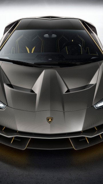 2016 Lamborghini Centenario, вид спереди 360x640