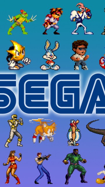 Sega, персонажи игр 360x640