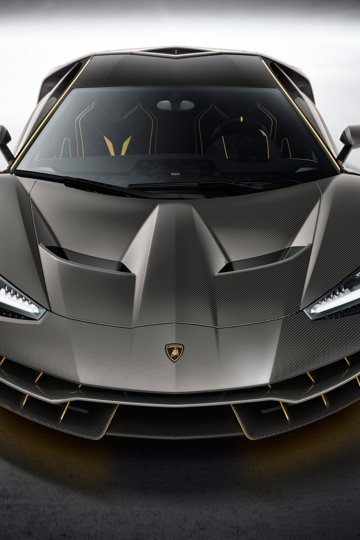 2016 Lamborghini Centenario, вид спереди 720x1080