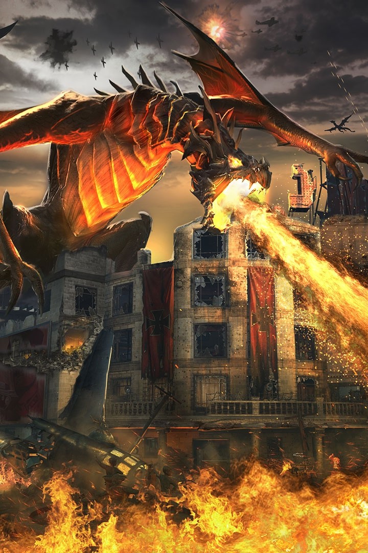 Огнедышащий дракон, CoD: Black Ops 3 Descent 720x1080