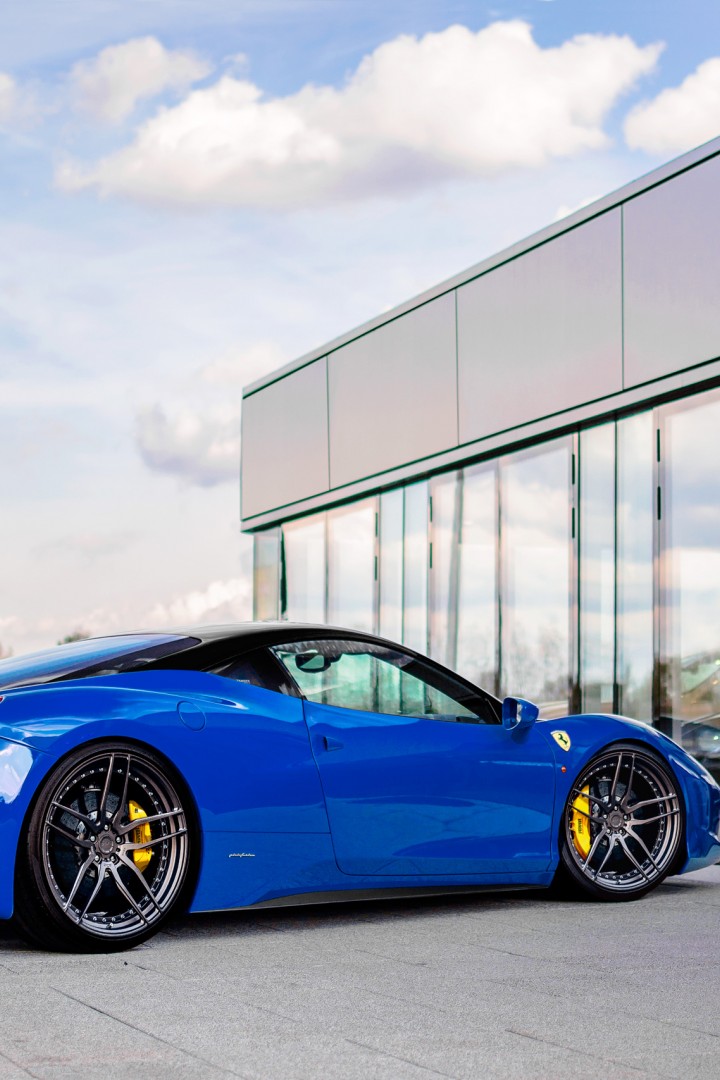 Ferrari 458 Color Candy Blue